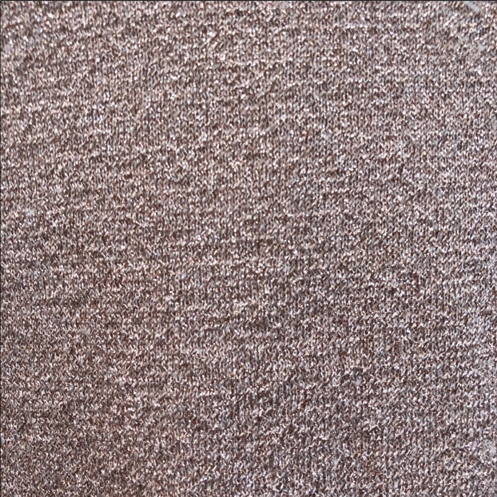 Jcrew metallic sparkle side slit sweater